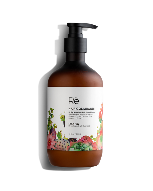 Load image 1 in gallery view. Keratin & Cactus Oil Hair Conditioner